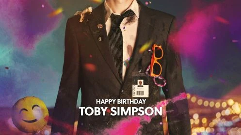 Happy Birthday Toby Simpson